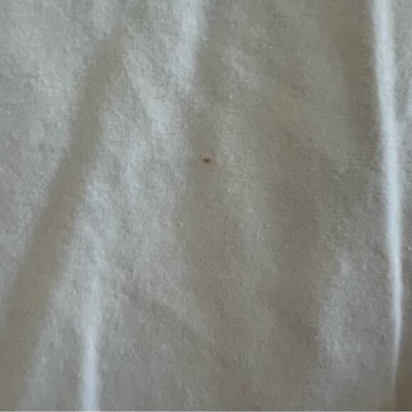 Athleta Designed in SF White Rounded Neck Tee T-Shirt Top Small - Picture 6 of 7